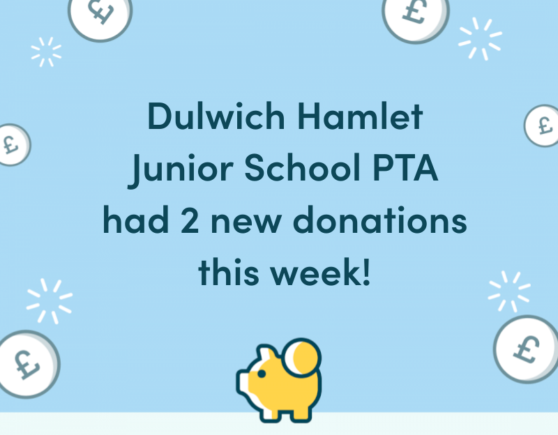 Your cause had new donations this week!